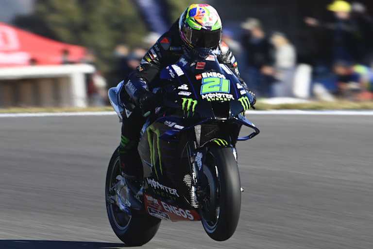 Yamaha-Werksfahrer Franco Morbidelli belegt derzeit nur WM-Rang 17