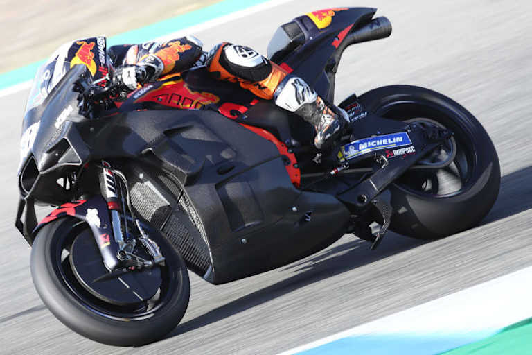 Ein weiterer Blick auf die KTM-Verkleidung