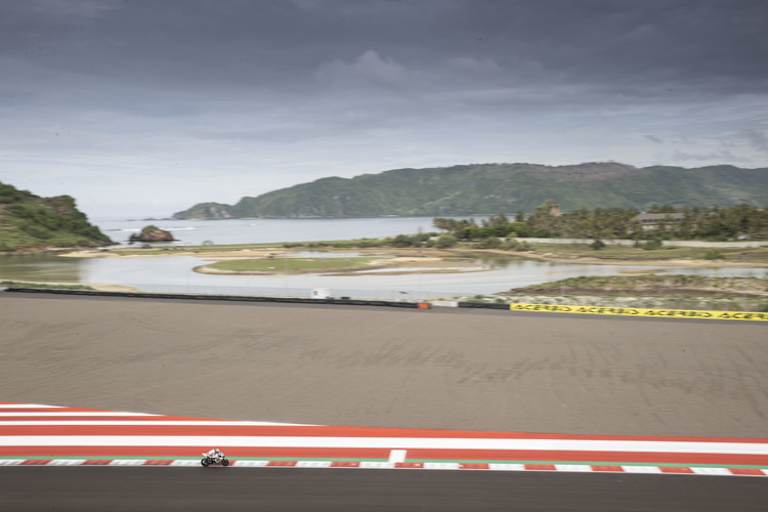 Auch im Regen war der Argentinier schnell