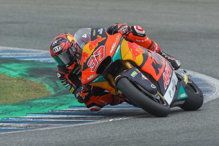 Augusto Fernandez beim ersten Test mit Ajo im November