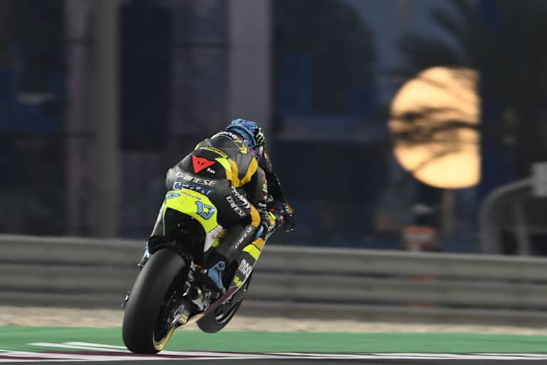Celestino Vietti gewann in Katar seinen ersten Moto2-GP