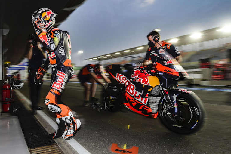 KTM-Pilot Miguel Oliveira in Katar