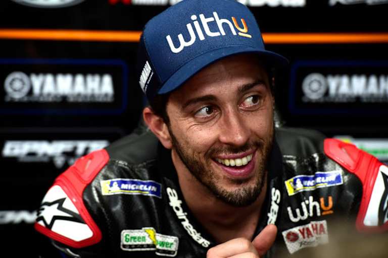 Andrea Dovizioso bleibt in der WithU-Box