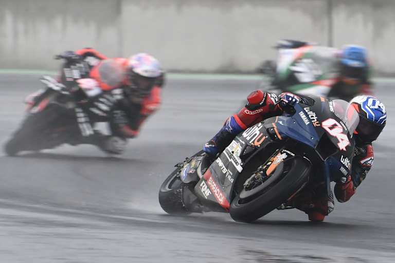 Das Rennen lief nicht schlecht für den Italiener