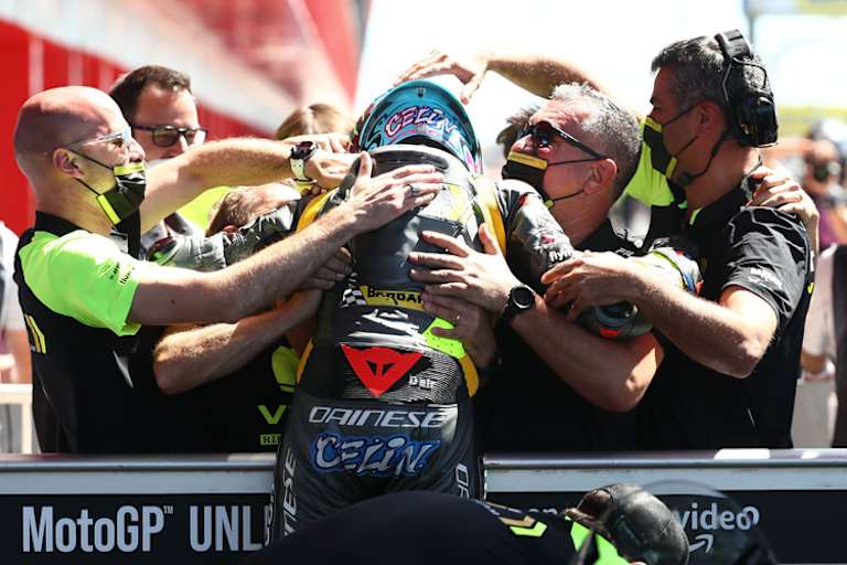 Mooney VR46 Racing hatte erneut Grund zur Freude