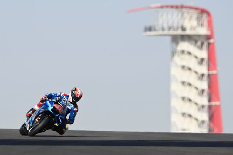 Alex Rins fuhr im FP1 auf dem COTA Bestzeit