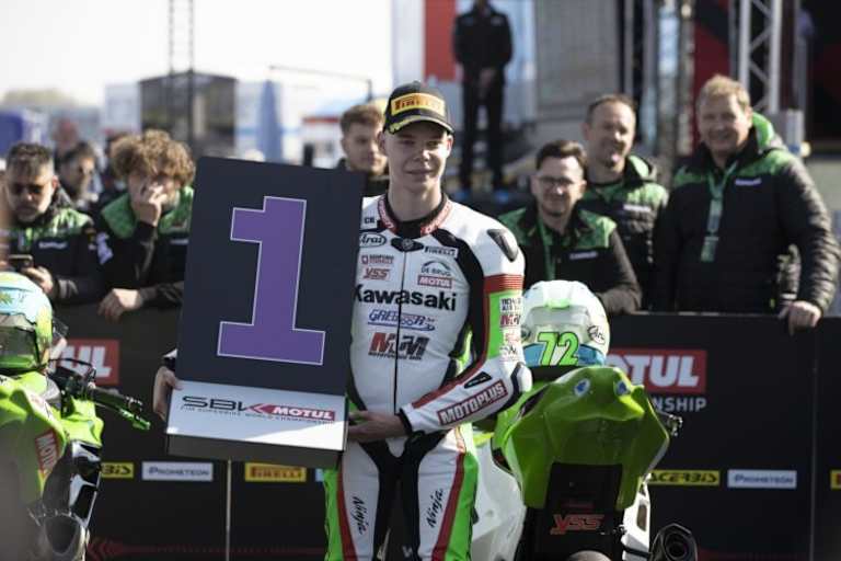 Pole und Sieg für Victor Steeman