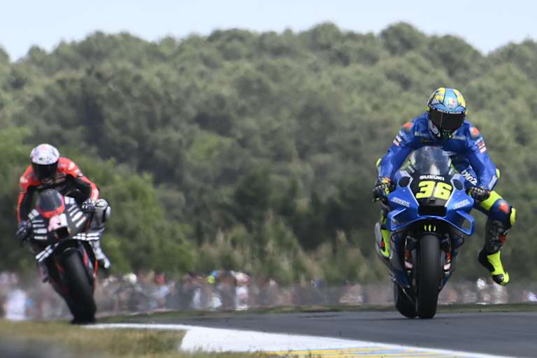 Zuvor lag er gut im Rennen von Le Mans