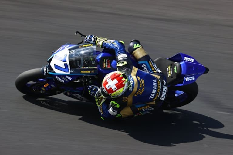 Dominique Aegerter mit einer weiteren Pole