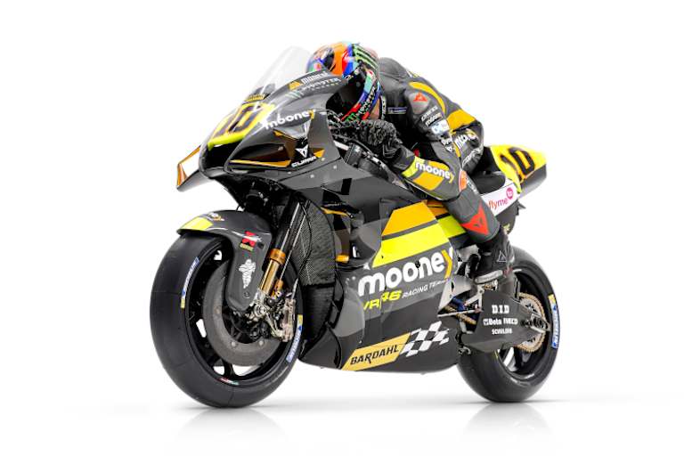 Luca Marini auf der GP22 im neuen Design