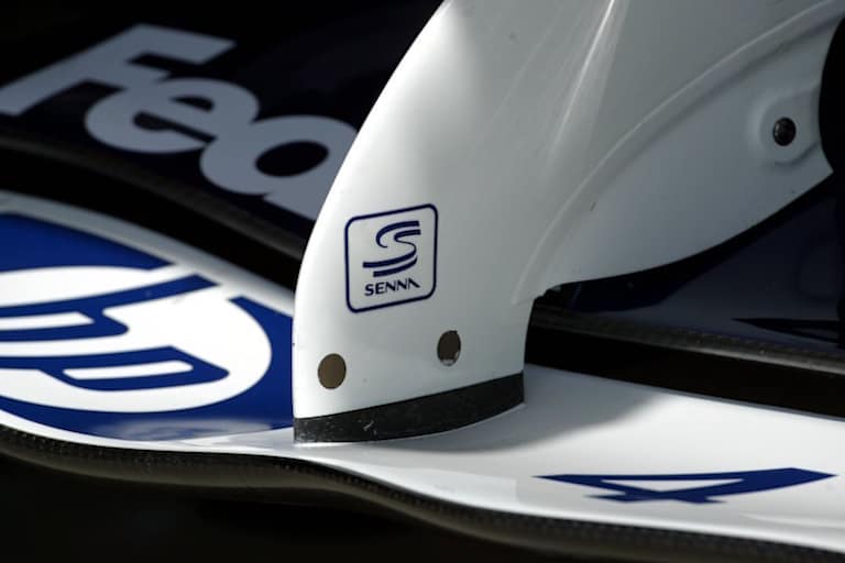 Das Senna-S prangte seit 1995 auf den Williams-Rennwagen