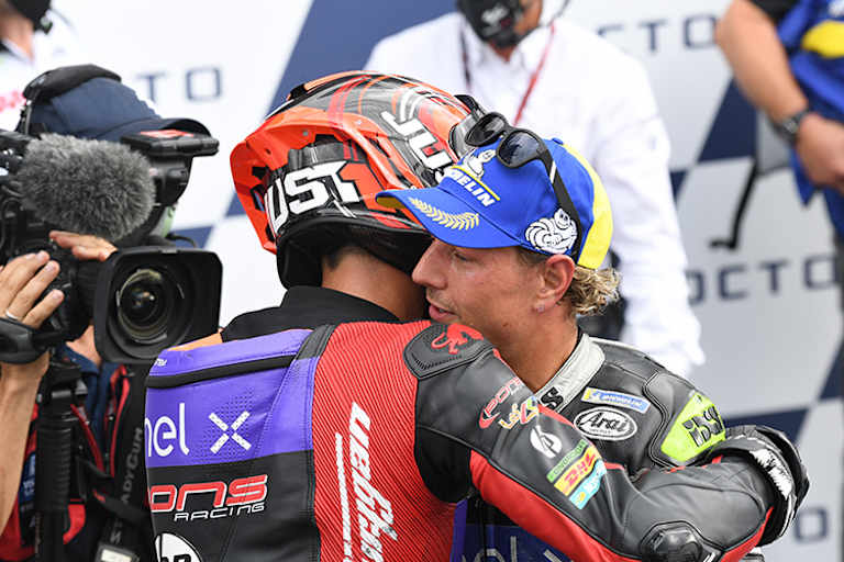 Torres und Aegerter: Heftige Fights, aber sportliche Geste