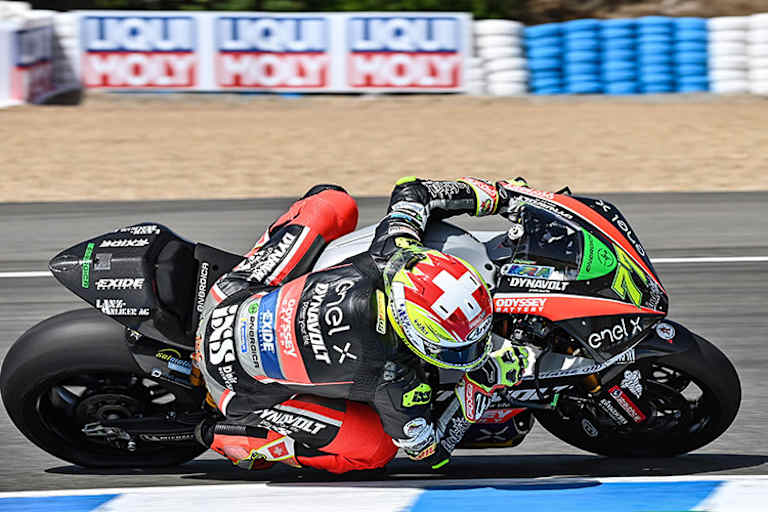 Domi Aegerter in Jerez