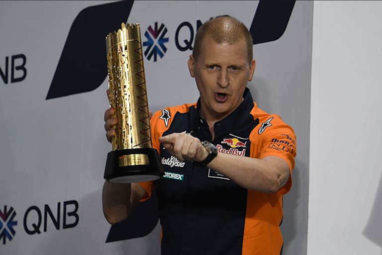 Teambesitzer Aki Ajo nach dem Nagashima-Sieg in Katar