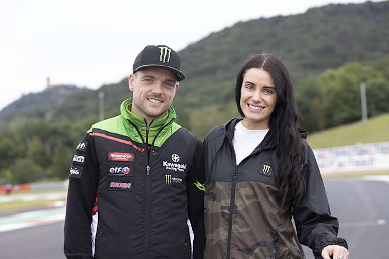 Alex Lowes mit Frau Corinne