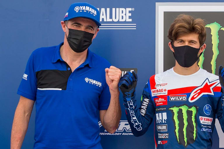 Alex Márquez präsentierte in Cervera das neue Design von LCR Honda Castrol