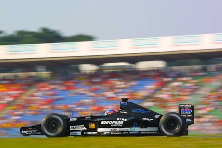 Fernando Alonso in Hockenheim 2001