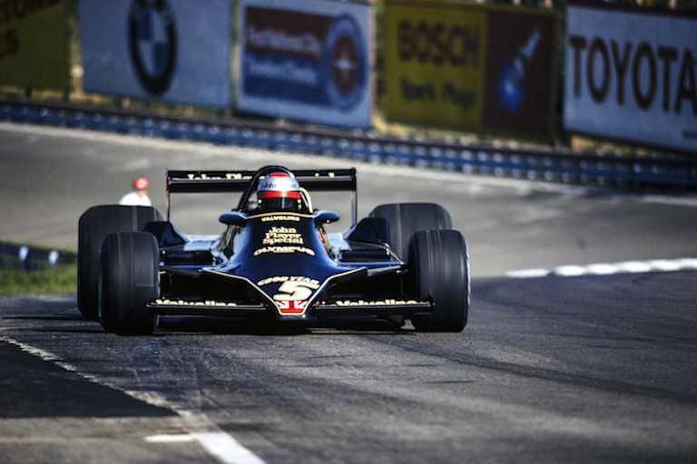 Mario Andretti mit seinem Lotus 79 beim USA-GP 1978