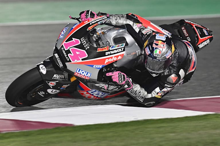 Auf der Intact-Kalex findet sich Arbolino immer besser zurecht