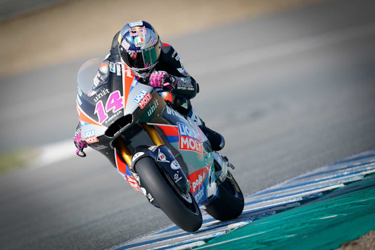 Tony Arbolino fühlt sich auf der Moto2-Kalex immer wohler