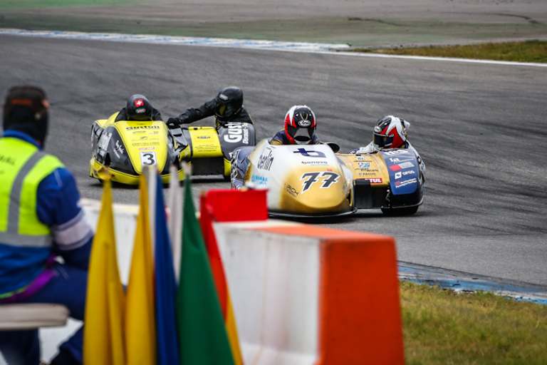 Die Top-Teams bei den 600ern: Reeves/Rousseau (77) und Schlosser/Fries (3) 