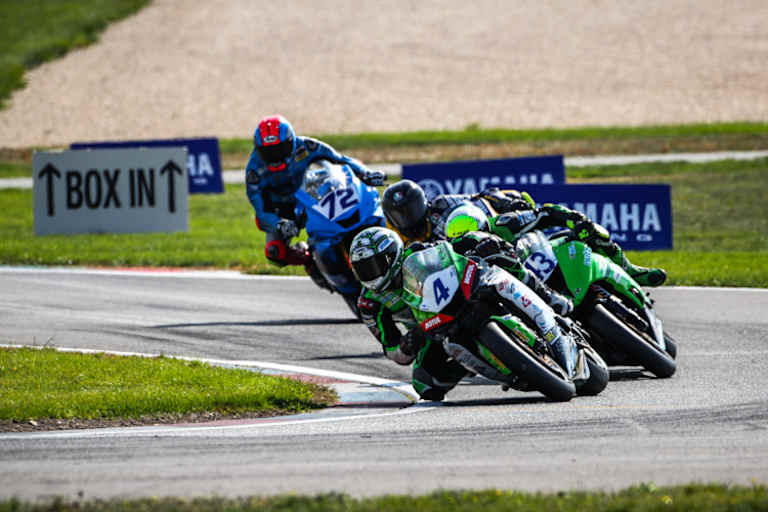 In der Spitzengruppe wurde es manchmal eng