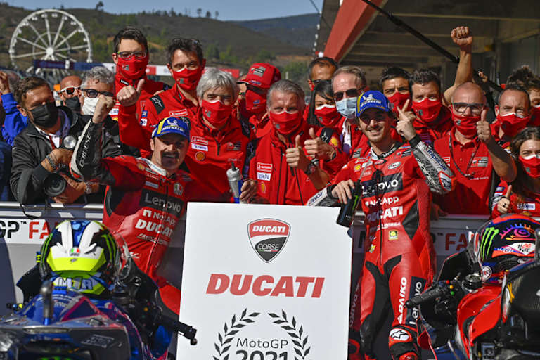 Ducati ist Konstrukteurs-Weltmeister