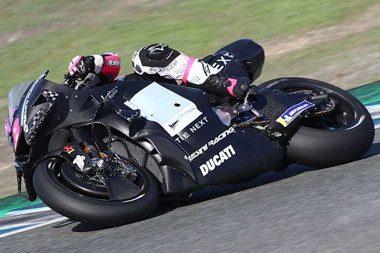 Enea Bastianini beim November-Test in Jerez