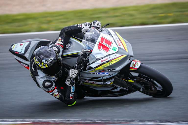 Troy Beinlich fuhr in Most Bestzeit