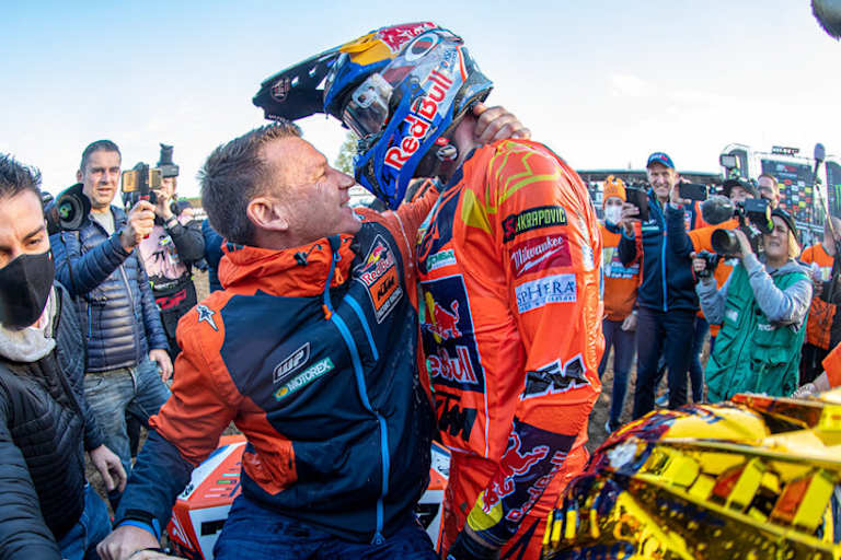 Pit Beirer und Jeffrey Herlings