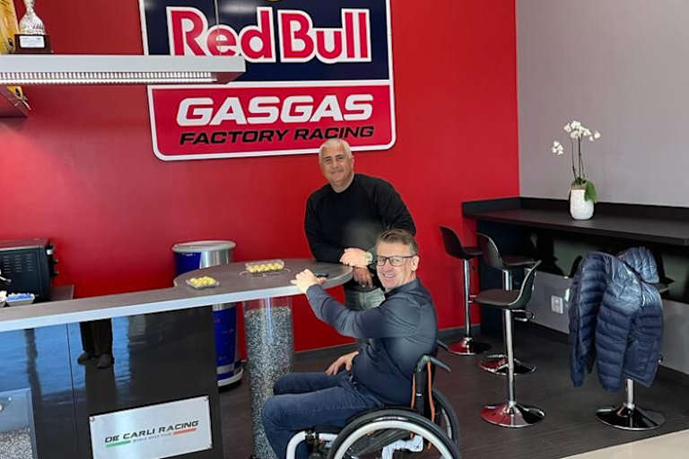 Pit Beirer mit Claudio De Carli