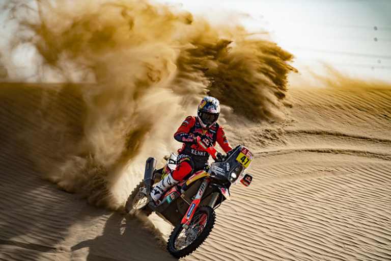 Kevin Benavides auf der KTM 450 Rally