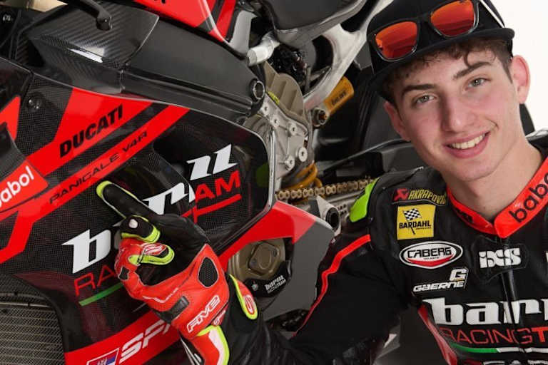 Luca Bernardi ist Rookie in der Superbike-WM