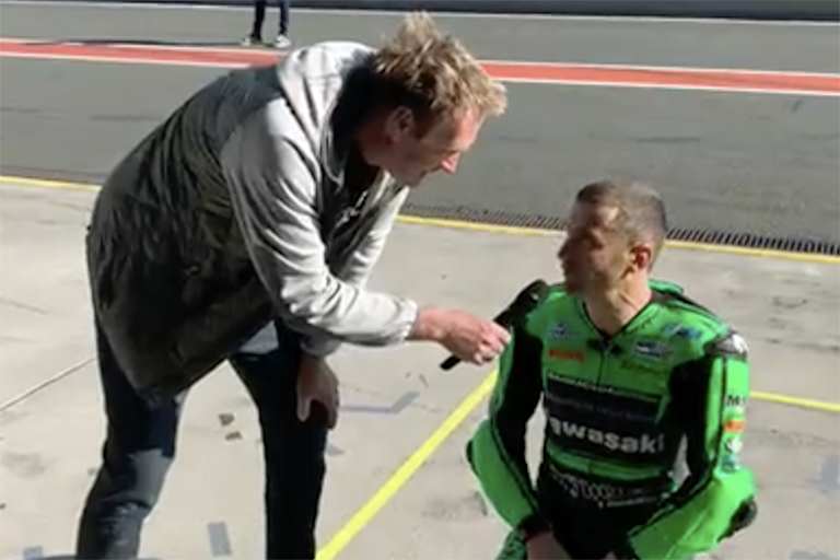 Eddie Mielke (li.) mit Erwan Nigon