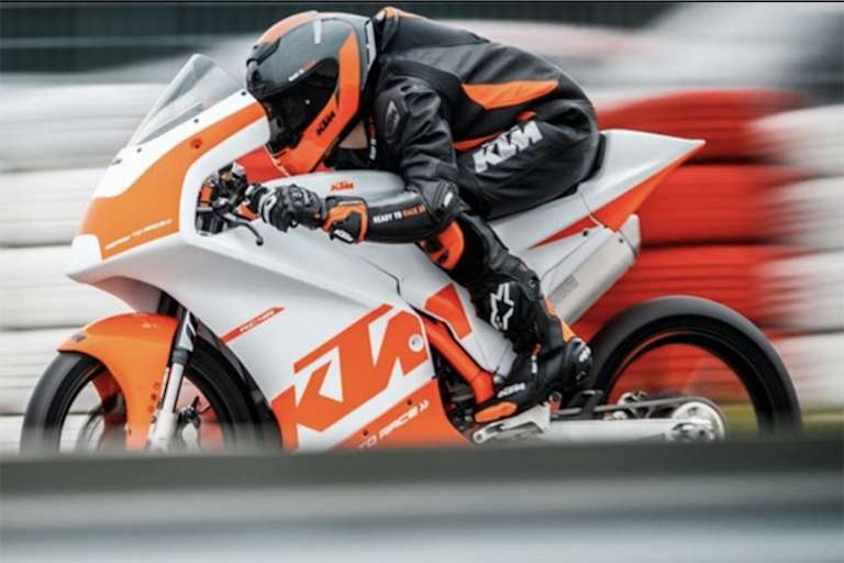 Gefahren wird mit der KTM