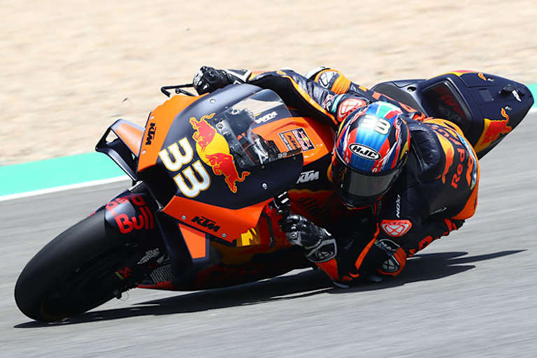 Rookie Brad Binder: Platz 7 nach dem FP3 in Jerez