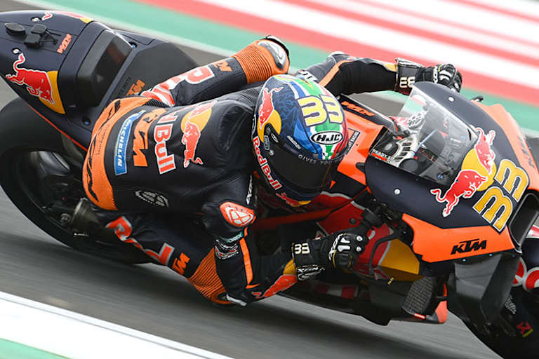 Brad Binder: Die meiste Zeit auf Platz 1