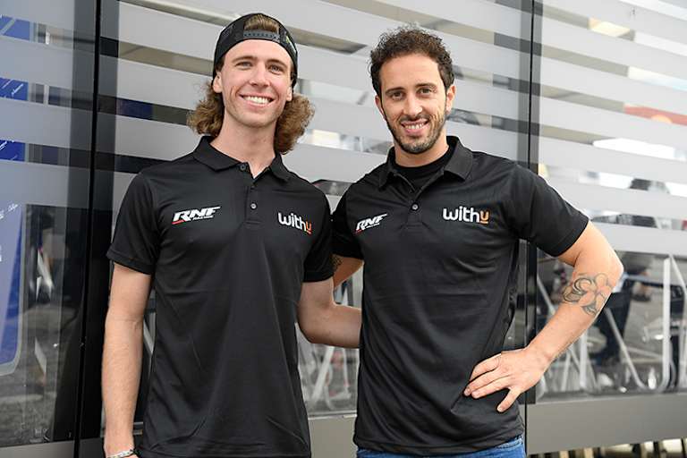 Das WithU-Yamaha-Duo 2022: Darryn Binder und Dovizioso
