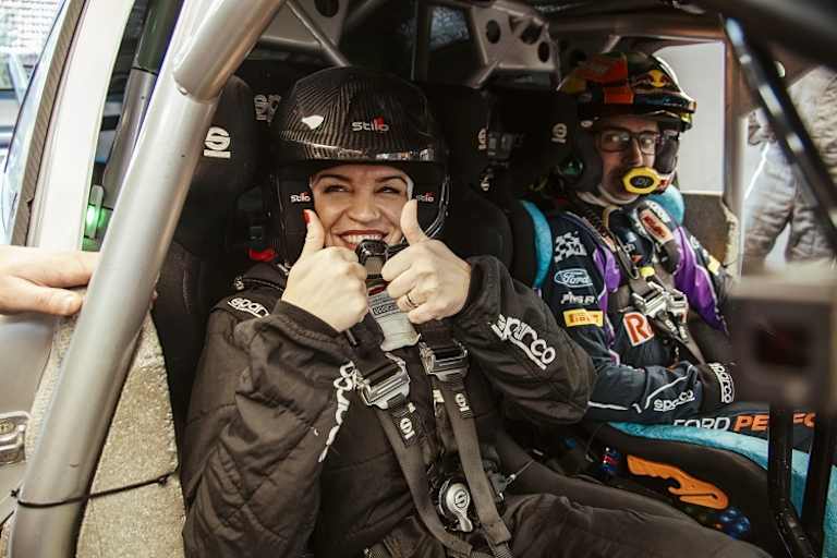 Kroatische Ministerin Nikolina Brnjac und Craig Breen