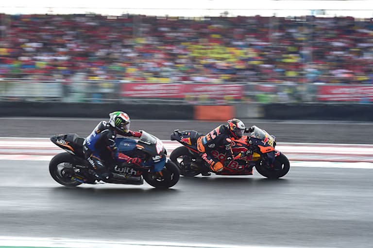 Darryn Binder (hinten) wehrte sich gegen Bruder Brad