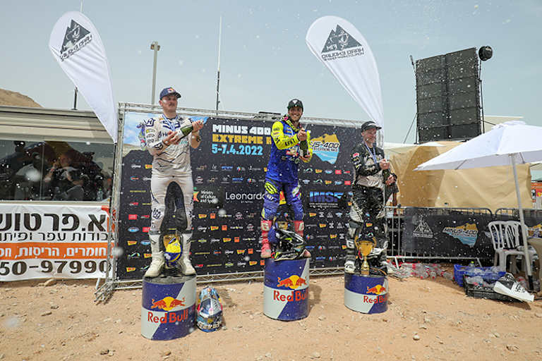 Die Top-3: Billy Bolt, Mario Roman und Graham Jarvis (v.l.)