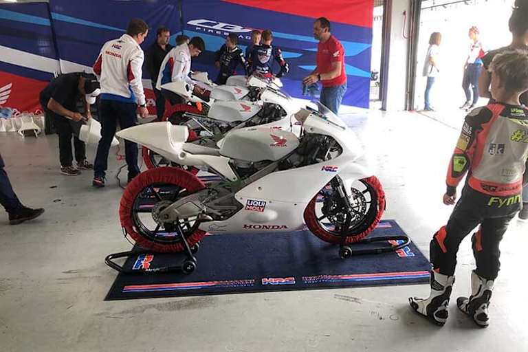 Die Talente konnten das Fahren auf der Strecke kaum erwarten