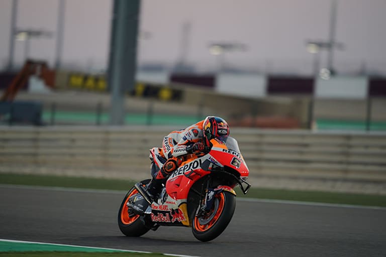 Losail Circuit: Stefan Bradl distanzierte alle anderen Testfahrer klar