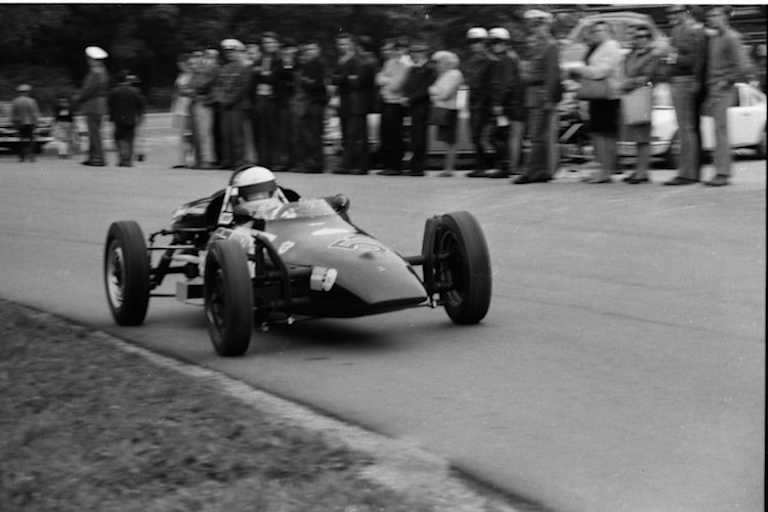 Erich Breinsberg im Formel V von Kaimann 1969