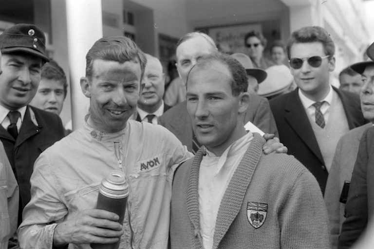 Brooks und Moss in jüngeren Jahren