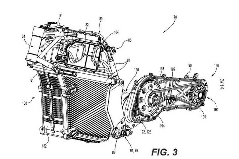 Ein Verbund aus Batterie, Elektronik und Stahlrohrrahmen und eine Schwinge mit integriertem Motor können Basis sein für ein ganzes Modellporgramm