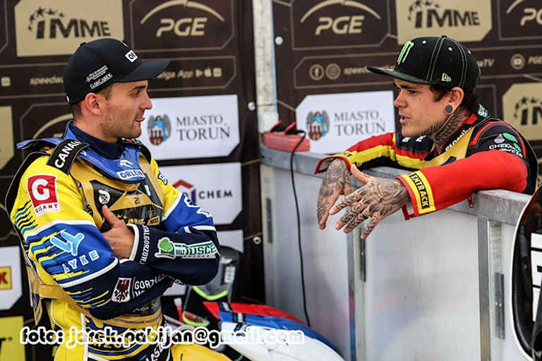 Zwei Weltmeister: Bartosz Zmarzlik (li.) und Tai Woffinden