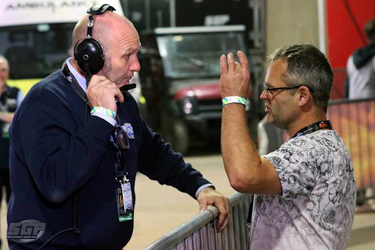 Armando Castagna (li.) mit Andy Smith