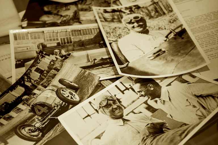 Louis Chiron und Achille Varzi: zwei Star-Piloten von Bugatti