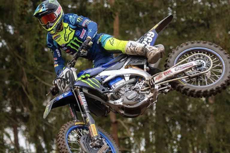 Yamaha-Werksfahrer Glenn Coldenhoff wurde in Harfsen Dritter